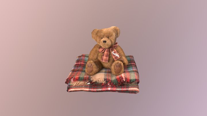 Teddy Bear 3D Model