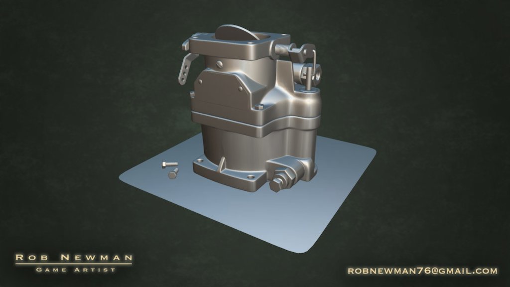 Marvel Schebler Aircraft Carburetor (Still Life)