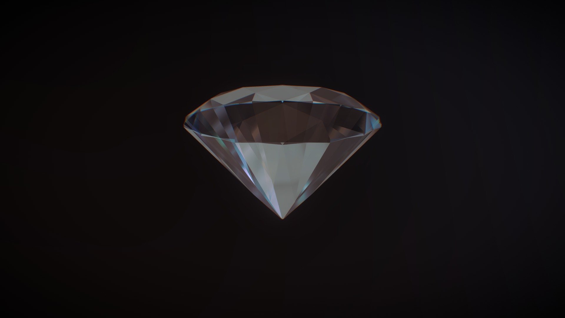 Diamond - Download Free 3D model by Miléd Hammoud (@Miled) [7280f62