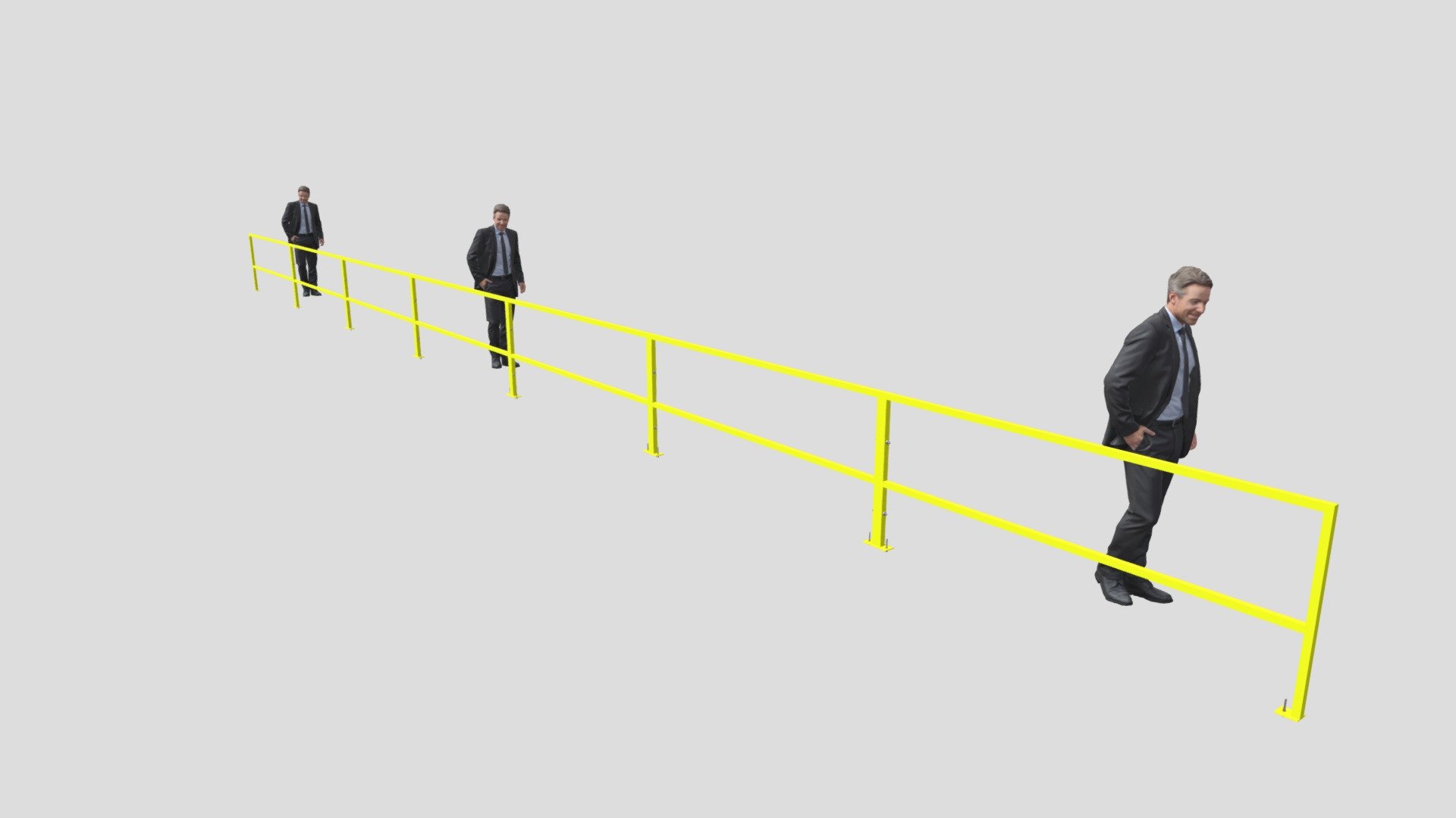 PRD Internal and external barriers example 17800 3D model by 3DVIEW