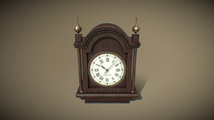 CLOCK010 3D Model