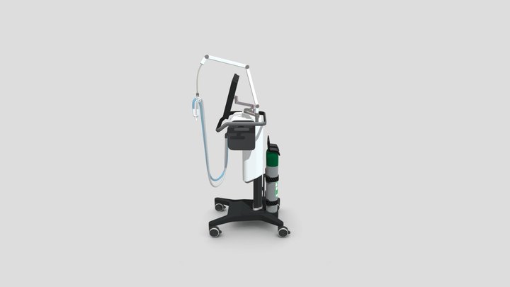 Medicom Ventilator 3D Model