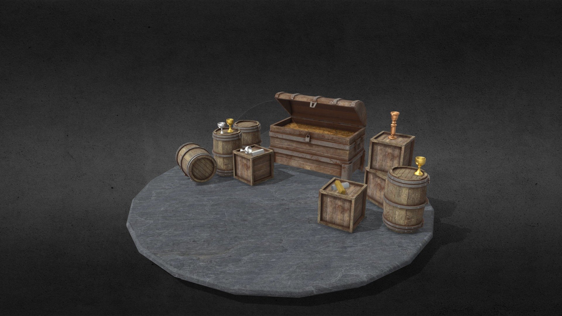 230 Props - 3D model by G4bR0LC [72832d6] - Sketchfab