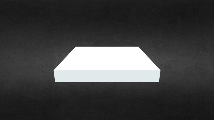 Low Poly Tile 3D Model