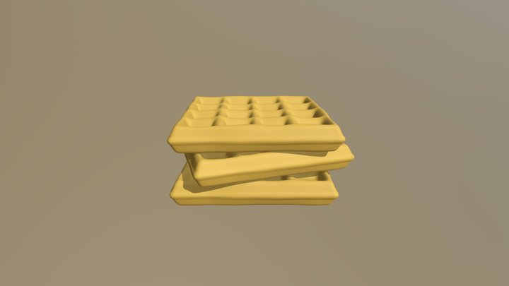 Waffles 3D Model