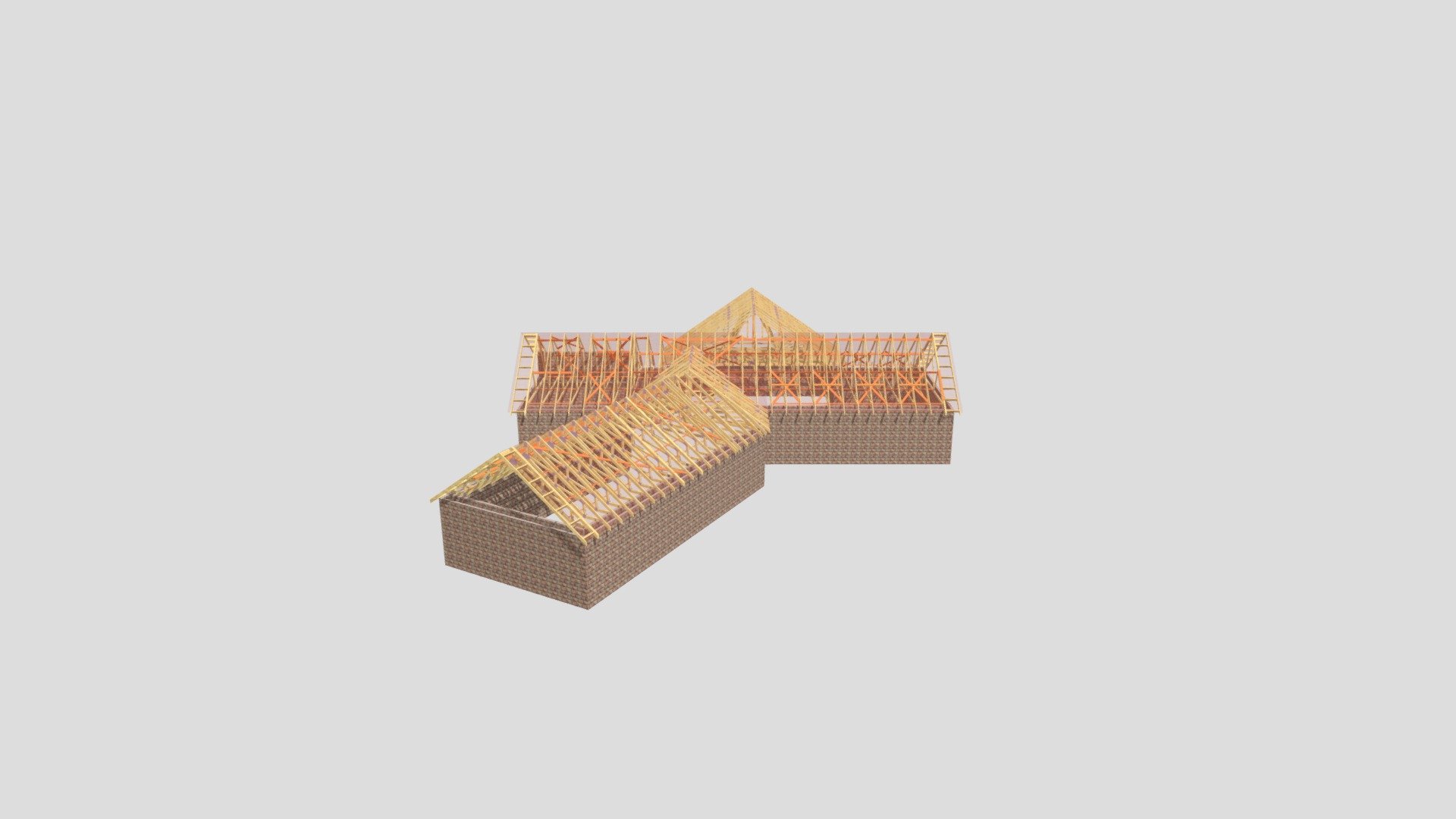 Dog leg roof