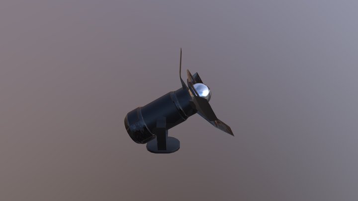 Scenenary Lamp 3D Model