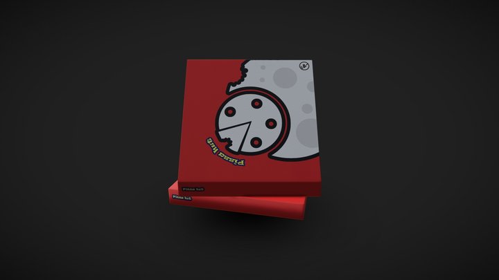 Pizza&box 3D Model