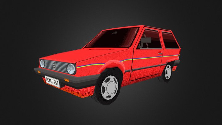 Volkswagen Polo Mk2 3D Model