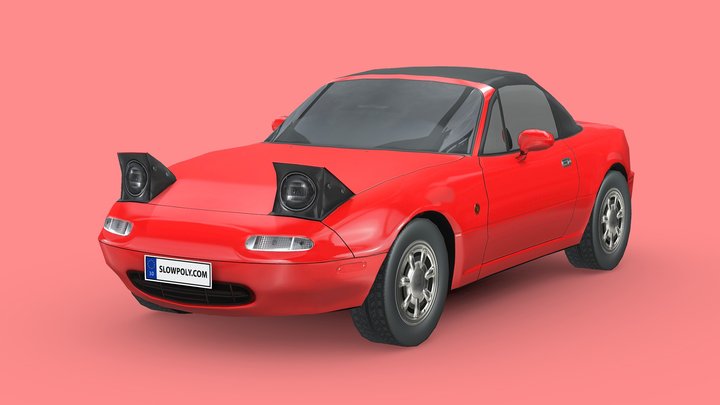 Mazda MX-5 1989 3D Model