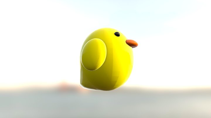 Chick ひよこ 3D Model