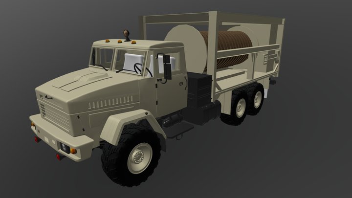 Kraz 3D Model