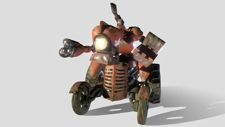 MinerBot 3D Model