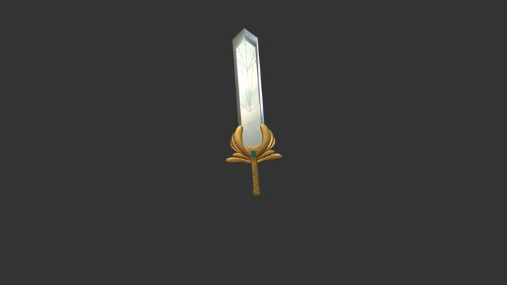 [Fanart] She-Ra reboot sword 3D Model