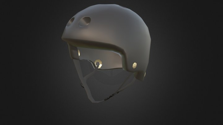 Helmet bmx 3D Model