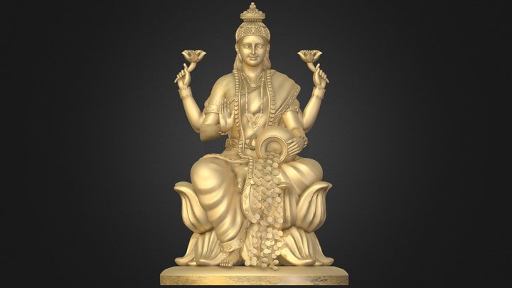 Lakshmi Devi 3D Model