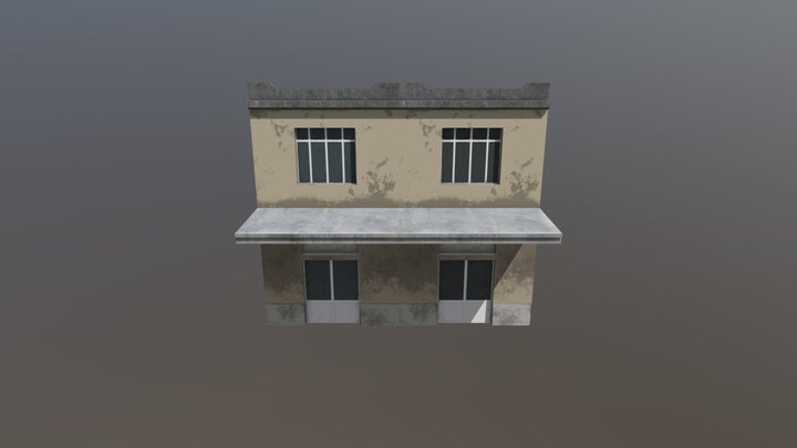Module Vieux Batiment 3D Model