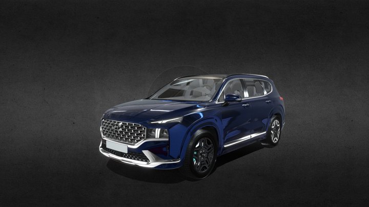 Huyndai Santafe 2023 – Kostenloses 3D-Modell STL