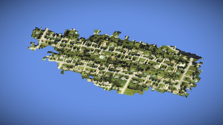 3D Modeling-Residential Community 3D Model