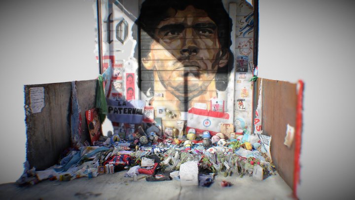Altar - Maradona - La Paternal 3D Model