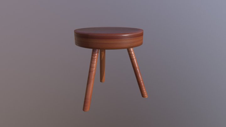 Stool 3D Model