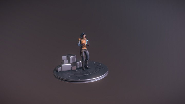 Hangar Mechanic 3D Model