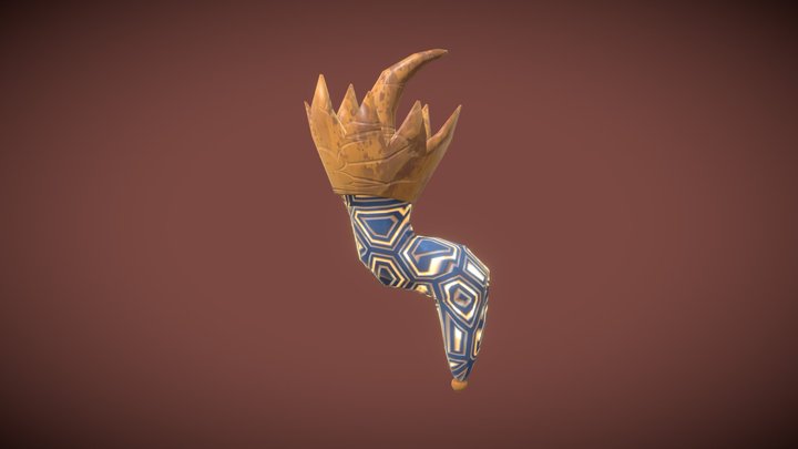 Energy Fruit (low poly) 3D Model