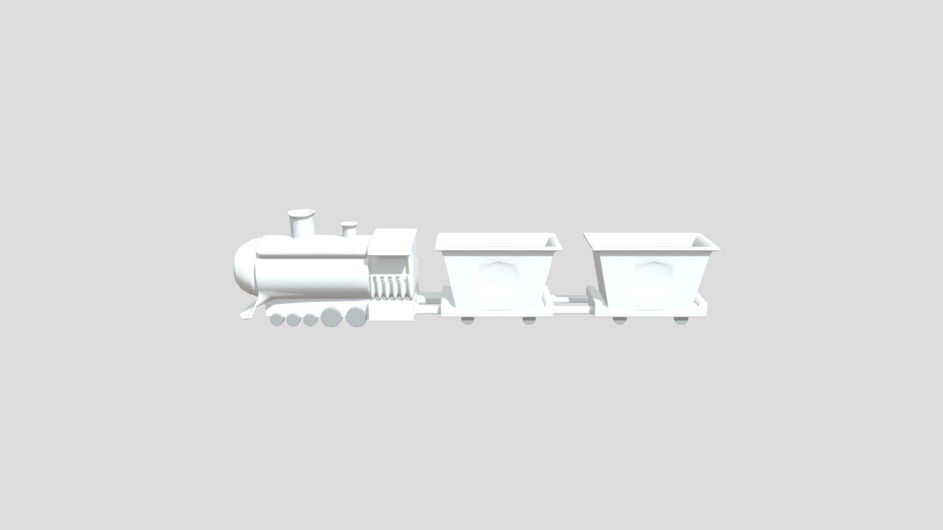 Model of train