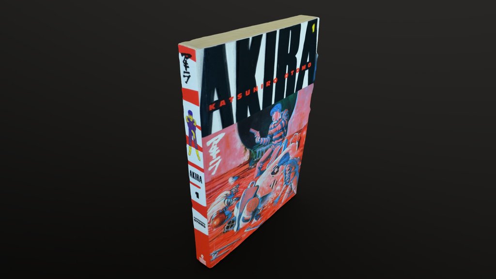 Akira vol. 1 (photogrammetry)