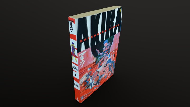 Akira vol. 1 (photogrammetry) 3D Model