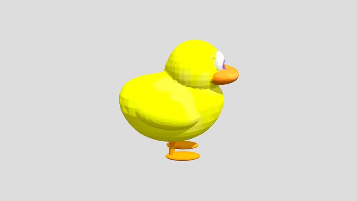 Pato Patado 3D Model