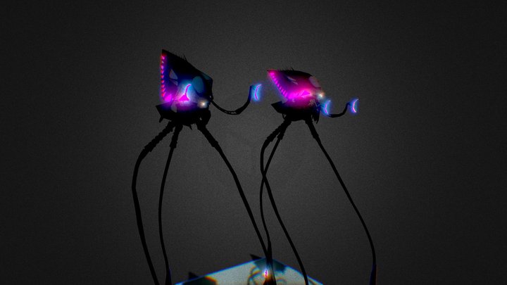 2-tripods-2005 (edit) 3D Model