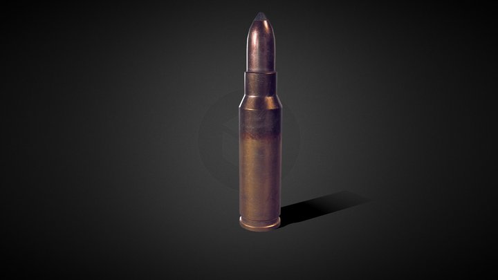 Bullet 3D Model