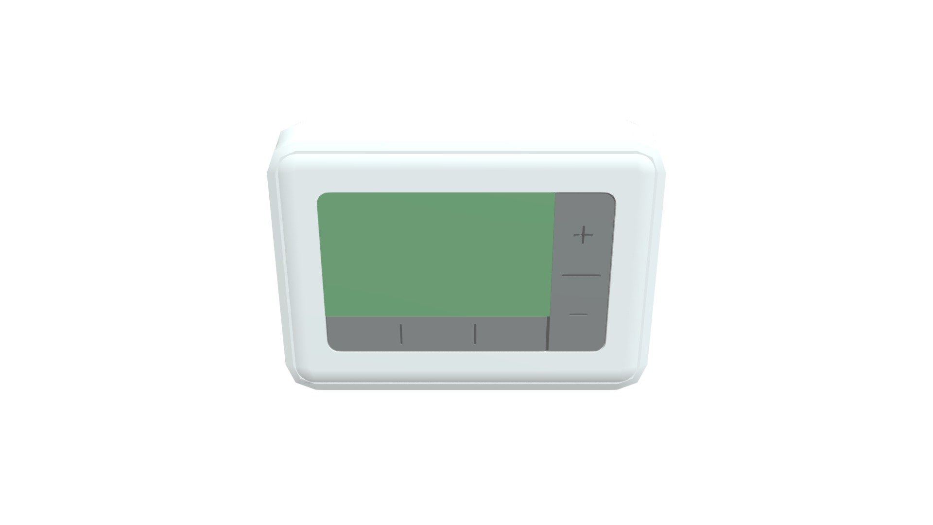 Resideo Thermostat T4R 3D model by bimstore (Revitspace) [728f0cc