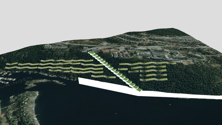 Sunnaas - Vestkysten - Nesodden 3D Model