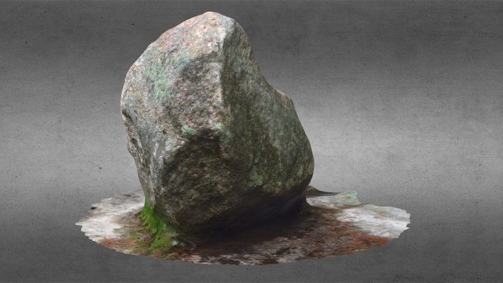 Bolder Rock 3D Model