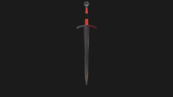 Medieval sword 3D Model