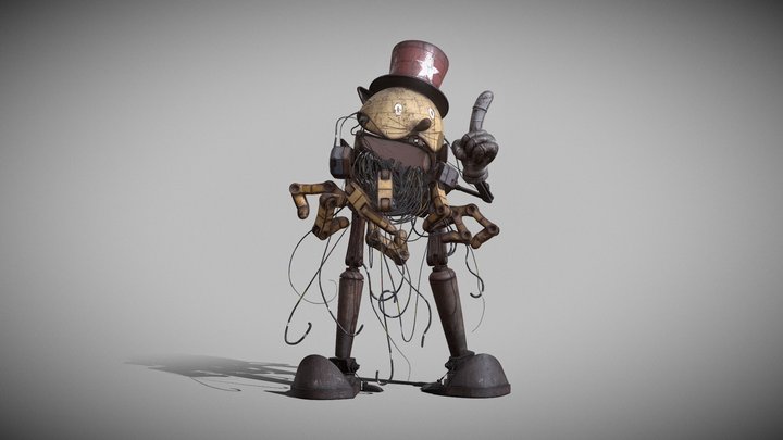 Robot monster 3D Model
