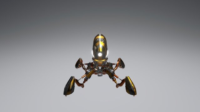Bot Substance Designer Examen 1617 3D Model