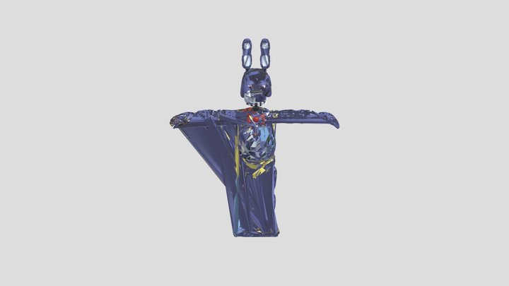 Unwithered Bonnie V2 3D Model