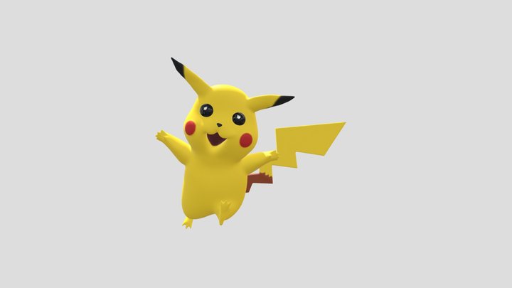 Pikachu 3D Model