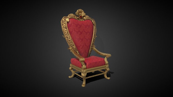 Alice in Wonderland - Red Queen's Throne