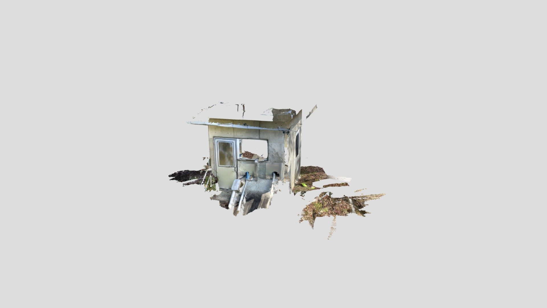 比衣ため池_建屋外観