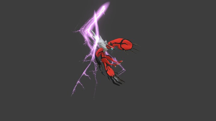 Yveltal 3D Model