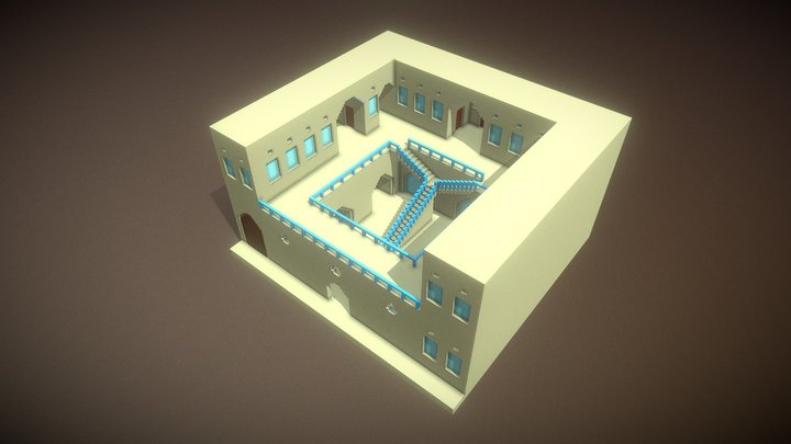 Mardin Uygulama Oteli 3D Model