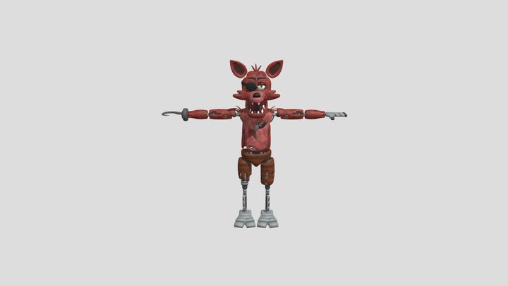 Foxy 3D Model