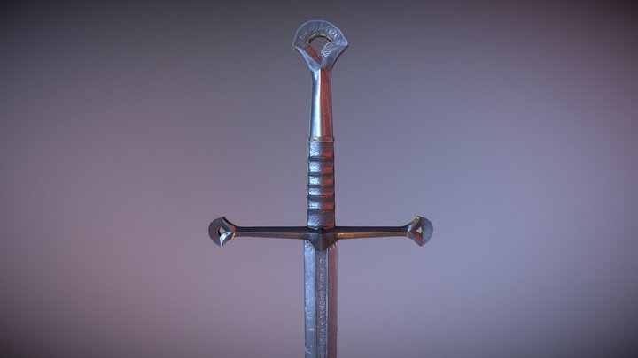 Anduril 3D Model