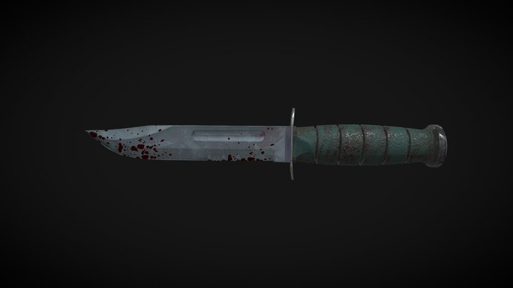 Knife - Academic Study 3D Model