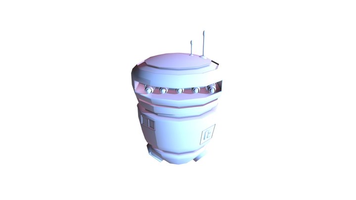 Laser Sentry 3D Model