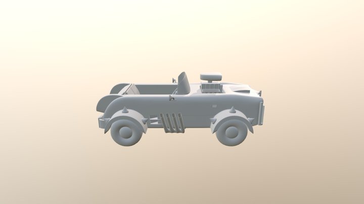 monster car 3D Model